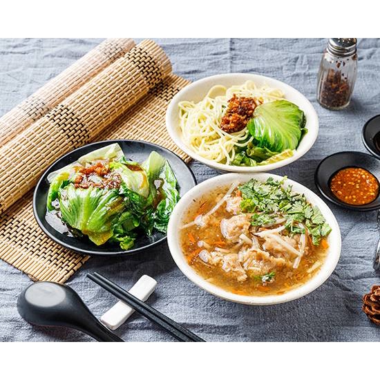 生魷魚羹麵套餐 賴客家古早味魷魚焿 蝦皮購物