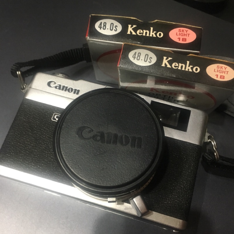 Canon QL17 鏡頭蓋+ 盒裝48mm保護鏡