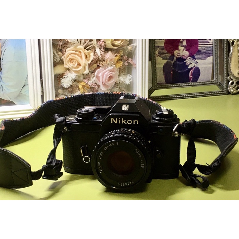 Nikon EM+SERIES E 50mm F1.8 #582#135底片相機