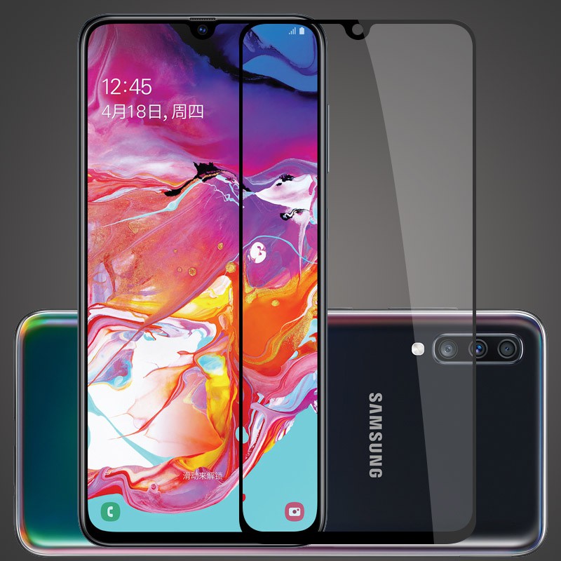 Samsung Galaxy A70 滿版保護貼  鋼化膜 全屏玻璃貼 三星 A70 玻璃貼