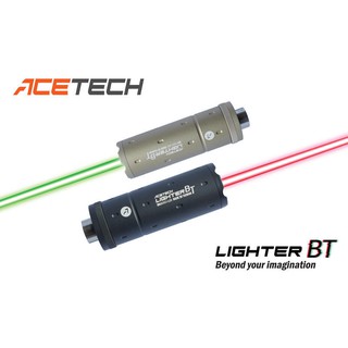 【QC軍品】ACETECH LIGHTER BT 藍芽發光器 支援藍芽APP測速器(黑色/沙色)