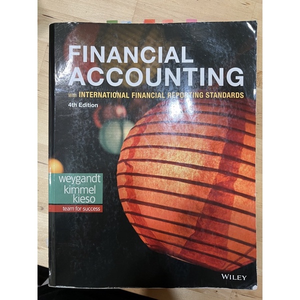 financial accounting  4th edition wiley 二手 會計學 初會