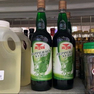 薄荷香蜜 JETER PEPPER MINT SYRUP 780ml 特調飲料 果露 調配 薄荷汁