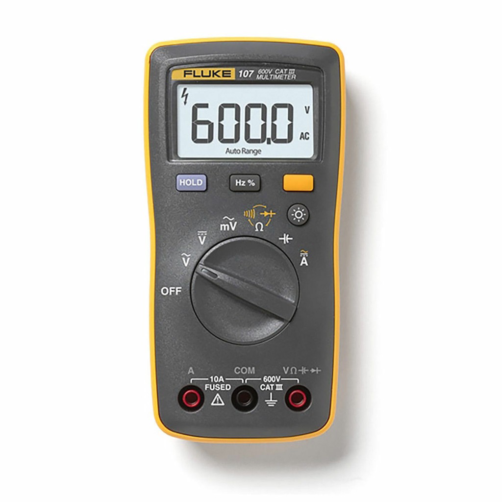 Fluke 107 掌上型數字萬用表手持便攜式交流直流電壓表