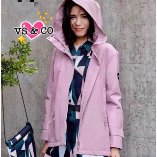 💖VS & CO💖歐洲outlet代購 Aigle艾高高領防風防水中長版風衣外套 中長版風衣外套