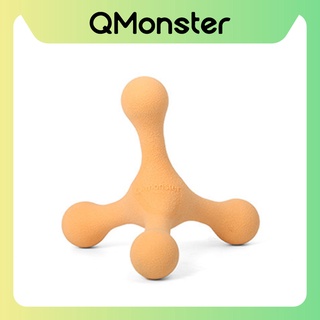 艾爾發寵物 | Q-MONSTER ROLY-POLY 不倒膠磨牙狗玩具 橘色 / 大號