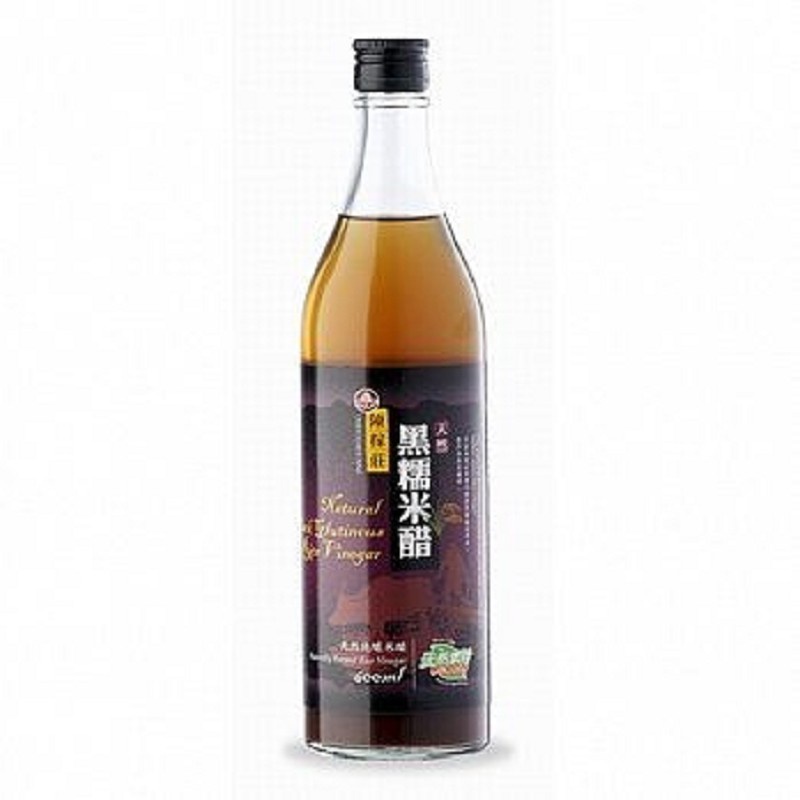 陳稼莊~黑糯米醋600ml/罐