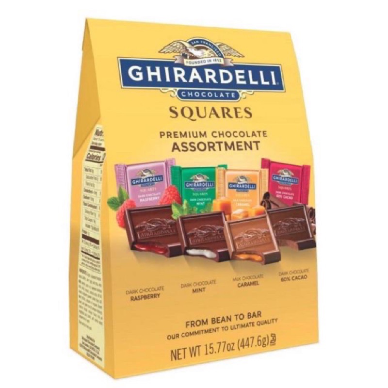 《現貨》Ghirardelli 吉爾德利 頂級綜合巧克力片447.6g、鷹牌巧克力