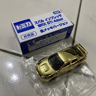 TOMICA 多美小汽車 限定 WRX STI 金色 會場限定 非賣品 二手 近全新