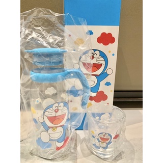 哆啦A夢 小叮噹 Doraemon 玻璃杯壺組 冷水壺 現貨