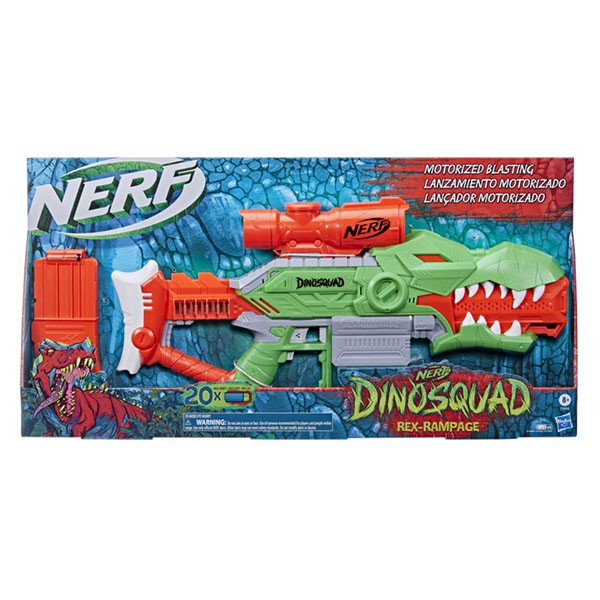 【孩之寶Hasbro】 NERF 兒童射擊玩具 瘋狂暴龍射擊器 F0808