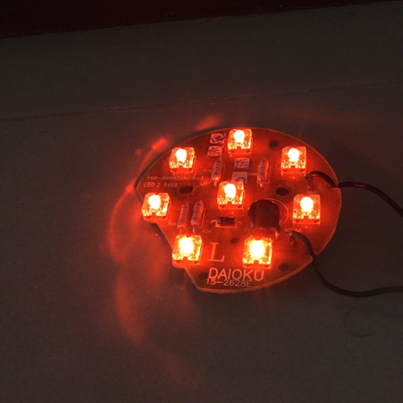 高亮度紅光燈板。DIY改裝高品質燈珠。LED壽命長12V