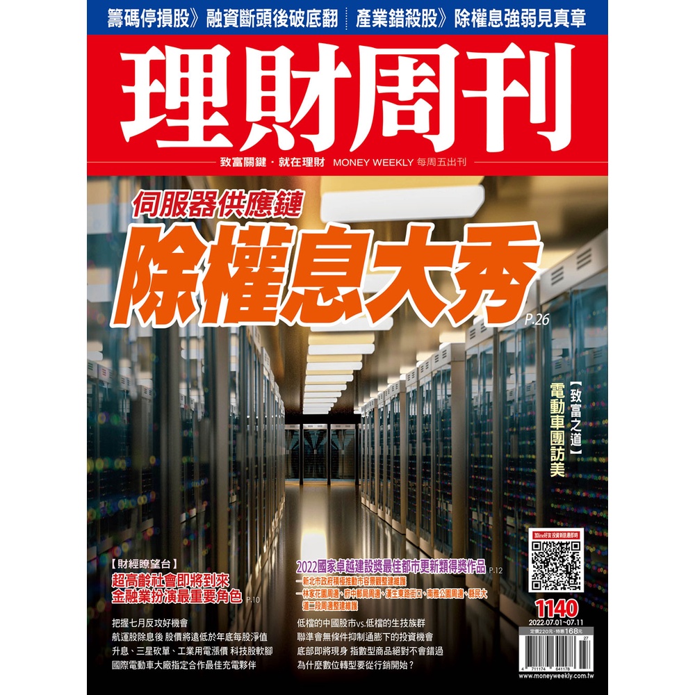 理財周刊第1141期通膨 升息 美元指數探測落底訊號 蝦皮購物