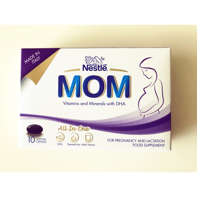 🔆公司貨🔆雀巢媽媽孕哺營養膠囊10顆裝