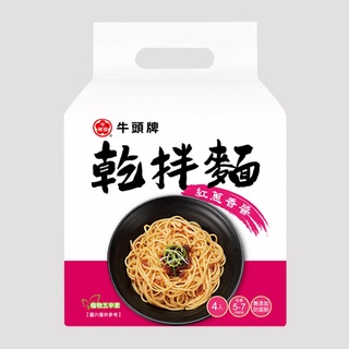 牛頭牌 乾拌麵紅蔥香醬(432G/4入)【愛買】|