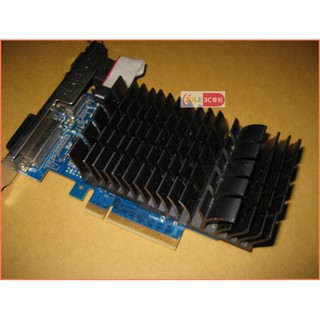 JULE 3C會社-華碩 710-1-SL GT710/DDR3/1G/靜音版/短卡/超合金電源/良品/PCIE 顯示卡
