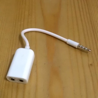 APPLE I PHONE POD 4 4s 5 5s 6 6s IPHONE MINI 3.5mm耳機孔一孔轉二孔