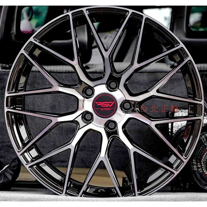 Rsv Ff56 旋壓輕量黑底車亮黑透5孔114 3 17吋特價4500 Elantra Rav4 Varro 蝦皮購物