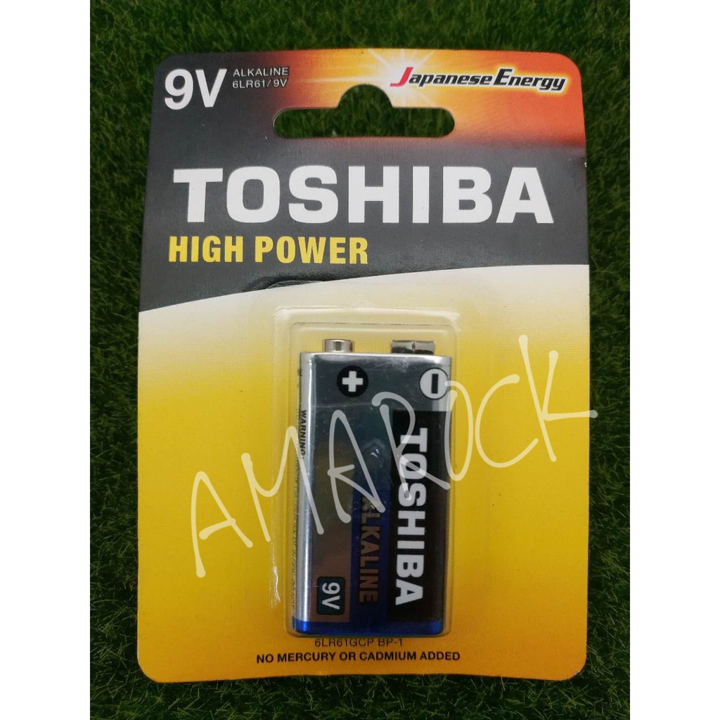 東芝Toshiba 鹼性電池  9V電池1入 2-3