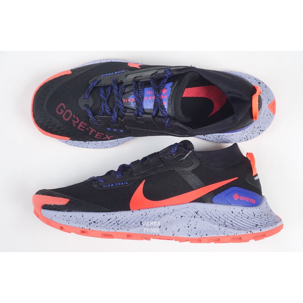 胖達）NIKE PEGASUS TRAIL 3 GORE-TEX 防水 戶外 運動鞋 DC8794-002 黑 女鞋