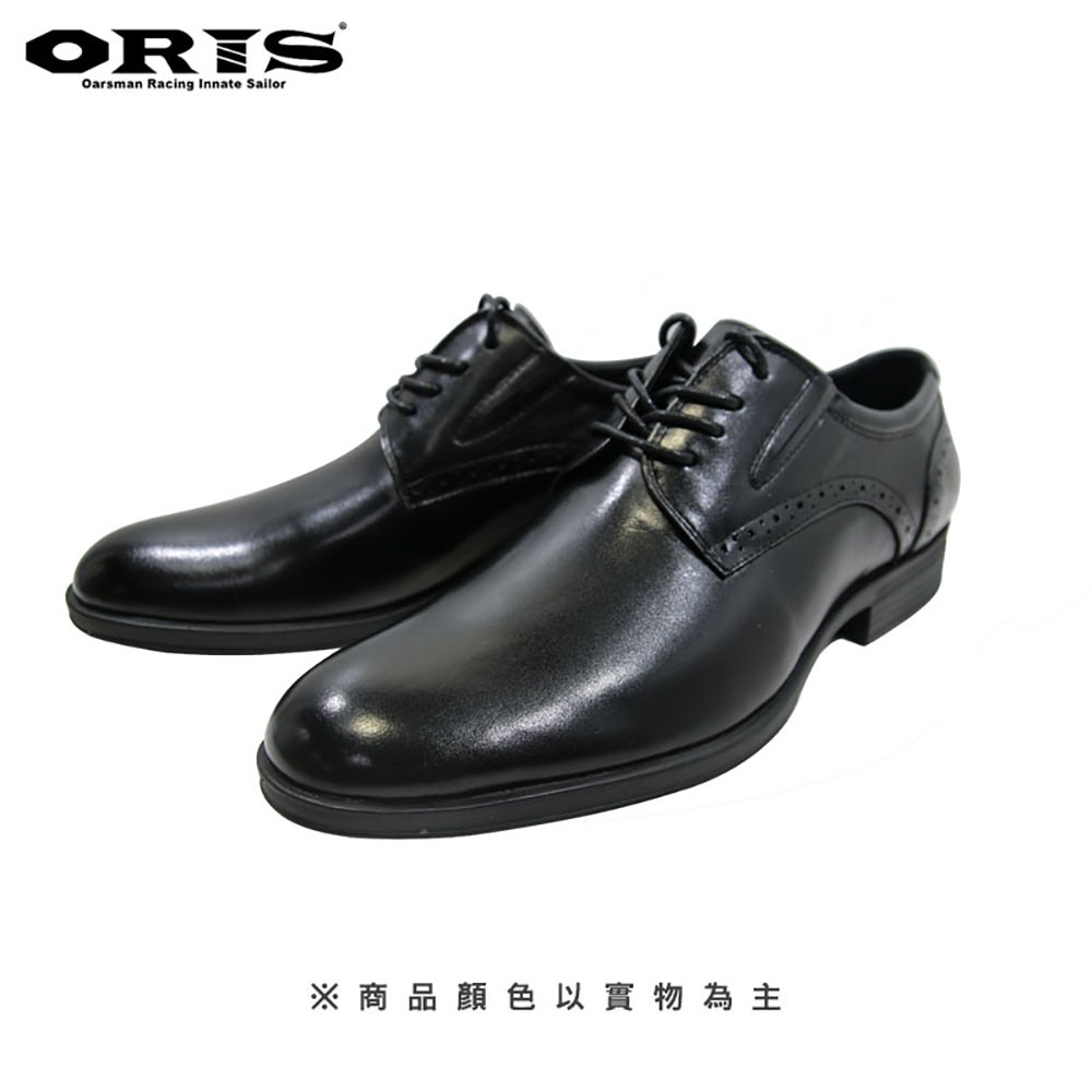 ORIS舒適輕量真皮皮鞋-黑-S8905N01