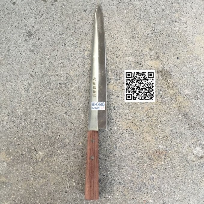 仁誠五金 武藤龍治特殊合金生魚刀300mm 日本製高品質金屬刃物登錄商標極才鋒作專業刃物料理包丁生魚片刀 蝦皮購物