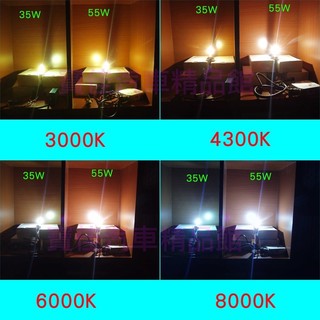 HID 55W 燈管 特價開賣(35W 40W 60W 75W)H1 H3 H7 H11 9006