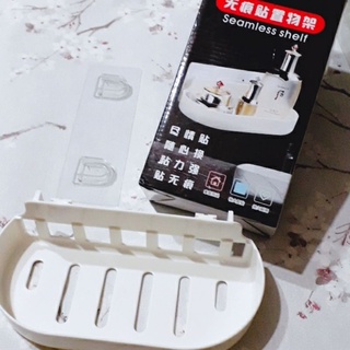 美加佳 無痕貼置物架 生活小物 收納架