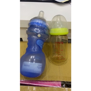 nuby鴨嘴水壺 combi二手奶瓶
