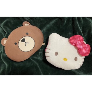 現貨🔥 sanrio 三麗鷗 台灣製造 Tom Bear 抱枕 Hello Kitty 靠枕 熊 靠墊 娃娃