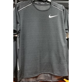 2019 三月 NIKE AS M MILER TOP SS DRI-FIT TEE 運動上衣 黑 AJ7566-010