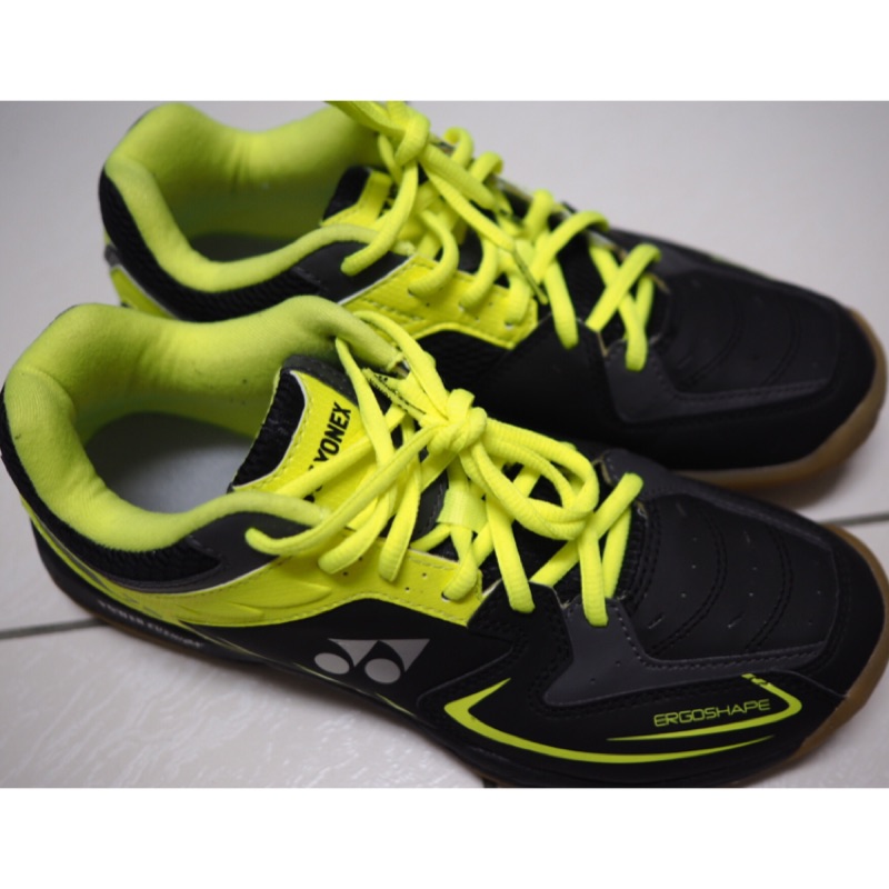Yonex 羽球鞋 SHB-75EX 黑黃 26cm 8us