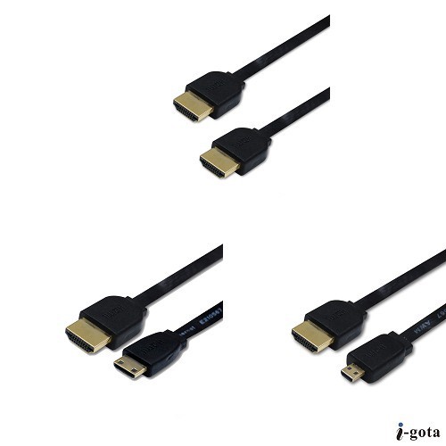 CX mini HDMI線 micro HDMI線 超薄厚度 影音傳輸線 扁線 1.2米 HDMI傳輸線