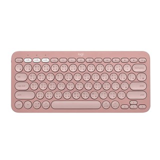 【Logitech 羅技】K380S 跨平台藍牙鍵盤 玫瑰粉 現貨 廠商直送