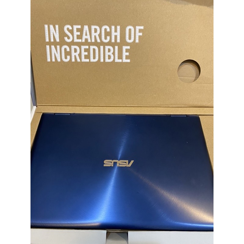 UX362F asus 筆電 I7  ZenBook Flip 13  翻轉筆電 近全新 二手冰川藍win10藍色