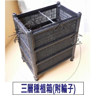 『青山六金』 附發票 三層 種植箱 附輪子 TSW 栽培箱 水耕箱 種植箱 植栽箱 花架 花盆 園藝 DIY
