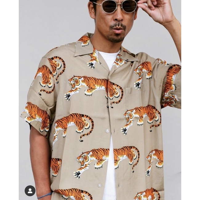 31%割引グレイ系,M【限定製作】 wacko maria tim lehi hawaiian shirt ...