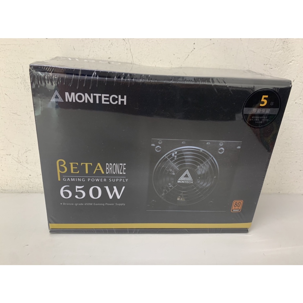 MONTECH(君主) BETA 650W 80 Plus銅牌 主日系電容