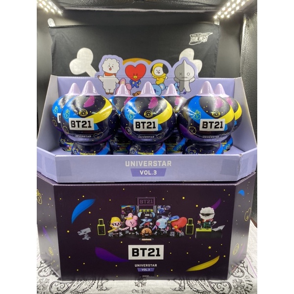 正版 韓國 BT21 超級巨星 盒玩 盲盒 指定款 Vol.3 華麗舞台 角色 公仔 RJ TATA MANG KOYA