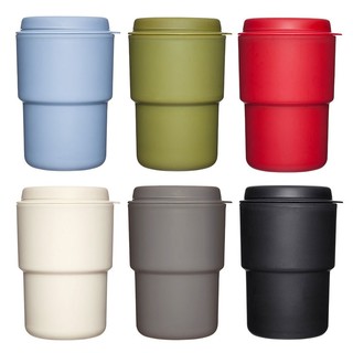 【日本Rivers】WALLMUG DEMITA戶外隨行杯290ml-共7色 咖啡杯 兩用杯蓋 《屋外生活》