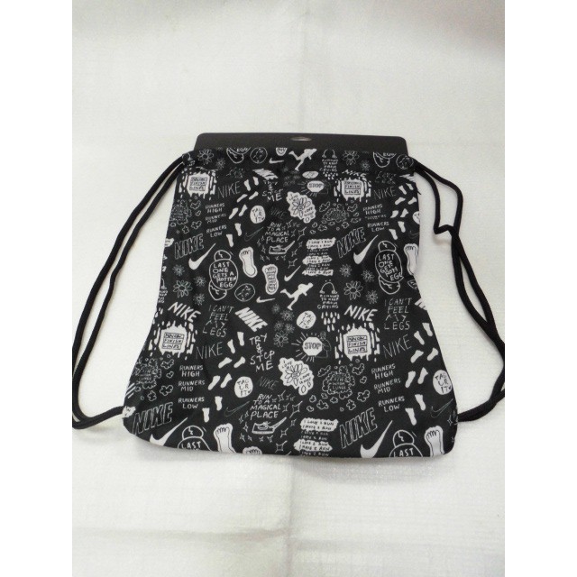 【n0900台灣健立最便宜】2019 NIKE-輕量束口袋 Graphic Gym Sack BA6009-010(46