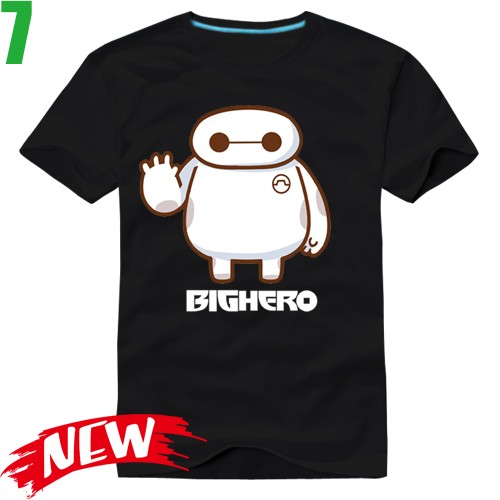 【大英雄天團 杯麵 Big Hero 6】短袖卡通動畫電影T恤(共3種顏色) 任選4件以上每件400元免運費!【賣場二】