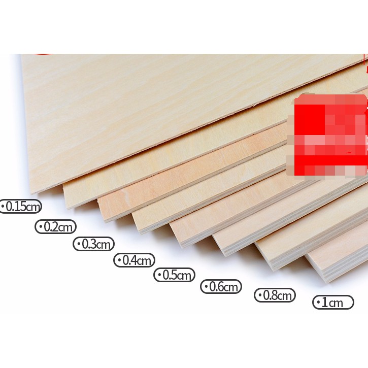 First#爆款建築模型材料木板材料木板DIY船模烙畫薄木板 合成板木片椴木層板