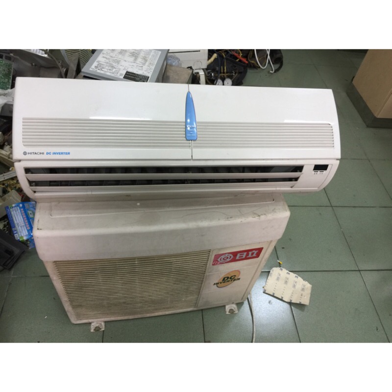 中古1頓日立變頻冷暖空調日立變頻冷氣能源效率一級使用空間4坪 蝦皮購物
