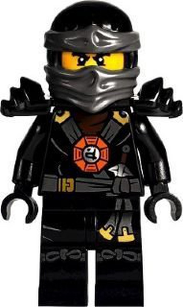 《LEGO 樂高》【Ninjago 旋風忍者系列】黑忍者 阿剛 Cole 70733 70751(njo140)