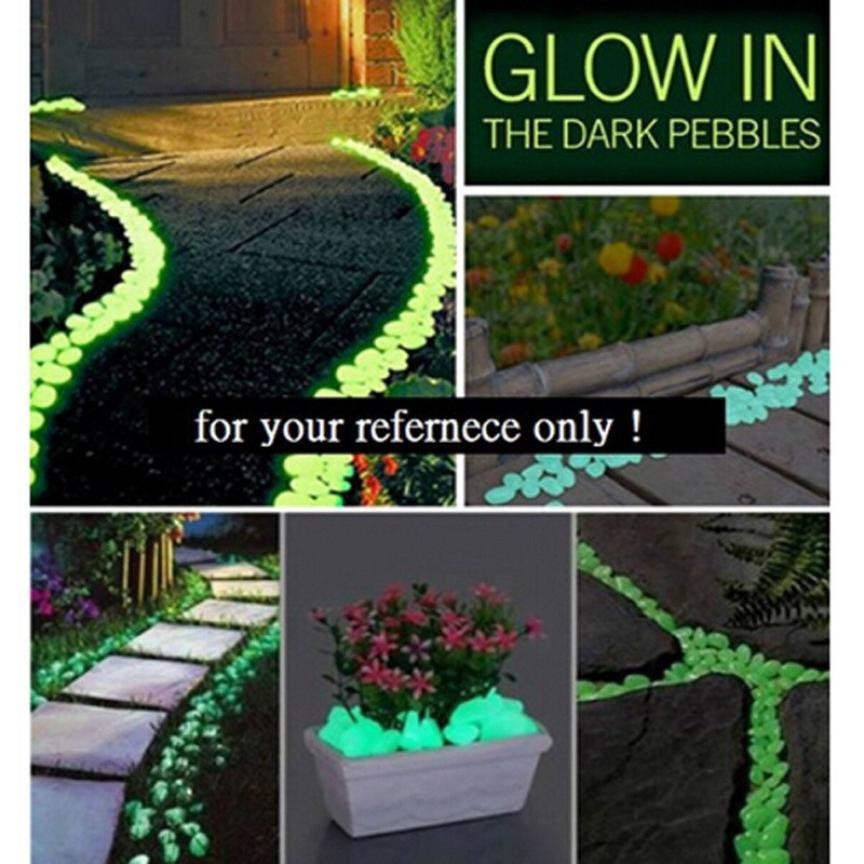 台灣出貨 夜光石發光石庭園造景鵝卵石水族造景螢光石夜光卵石仿石造景魚缸裝飾美化花園別墅園藝人造鵝卵 蝦皮購物