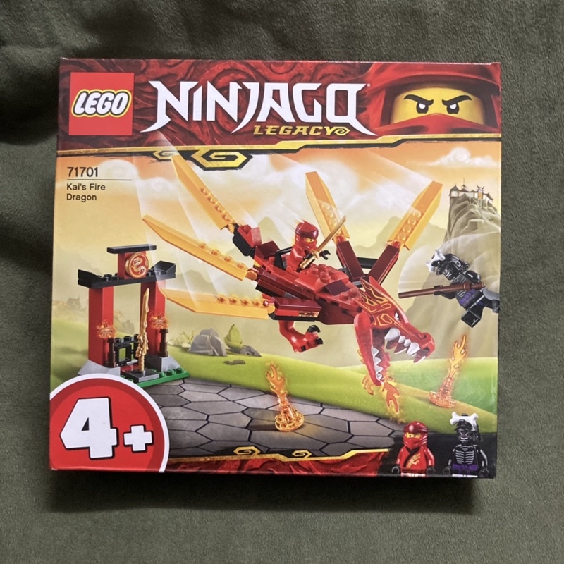 正版 LEGO 樂高 Ninjago LEGO 71701 赤地的火龍