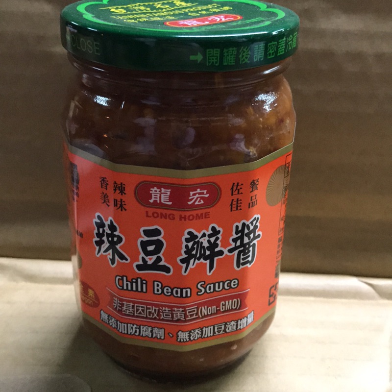 日期最新龍宏辣豆瓣醬（460公克）