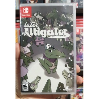 【超級稀有遊戲】NS Switch遊戲 Later Alligator 鱷魚再會 英文版 美式漫畫風格濃厚的冒險遊戲
