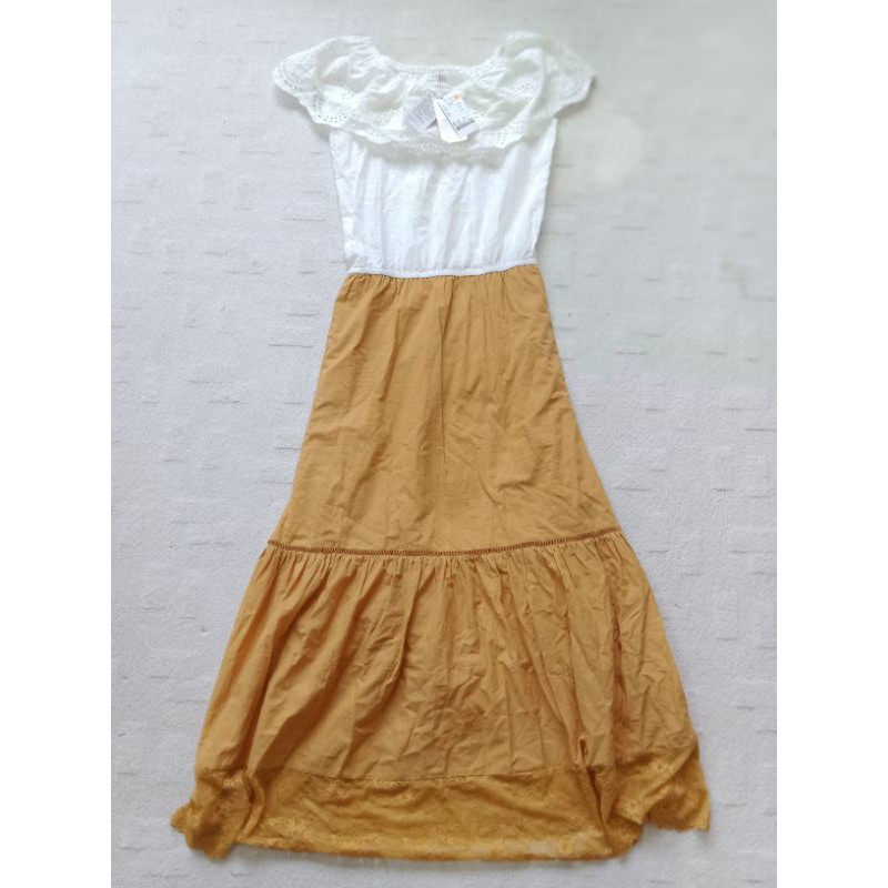 Ps Company 雙色可愛純棉洋裝套裝 編號1667